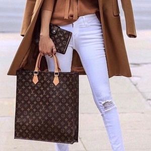 🌺 AUTH Louis Vuitton Monogram Sac Plat 🌺 VINTAGE BEAUTY